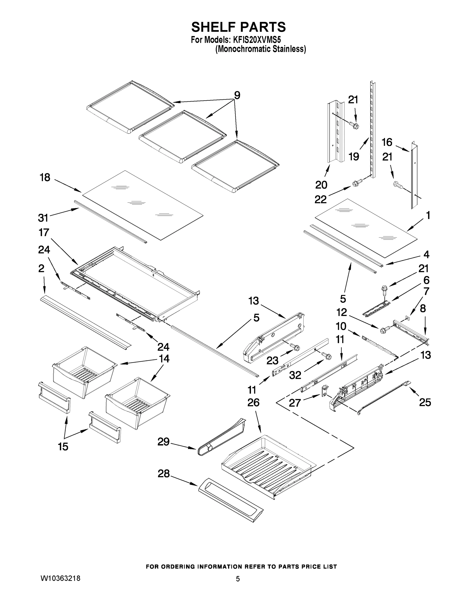 03 - SHELF PARTS