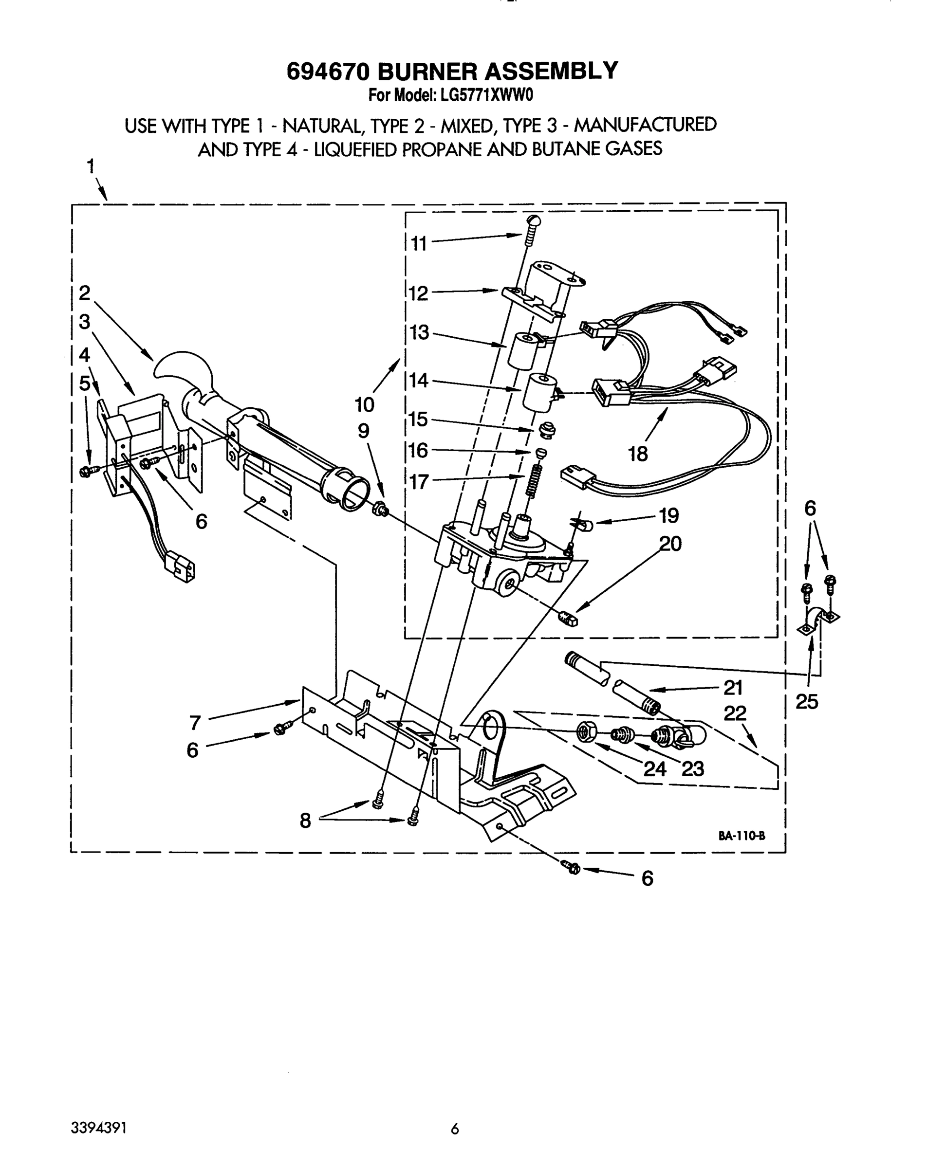 04 - 694670 BURNER