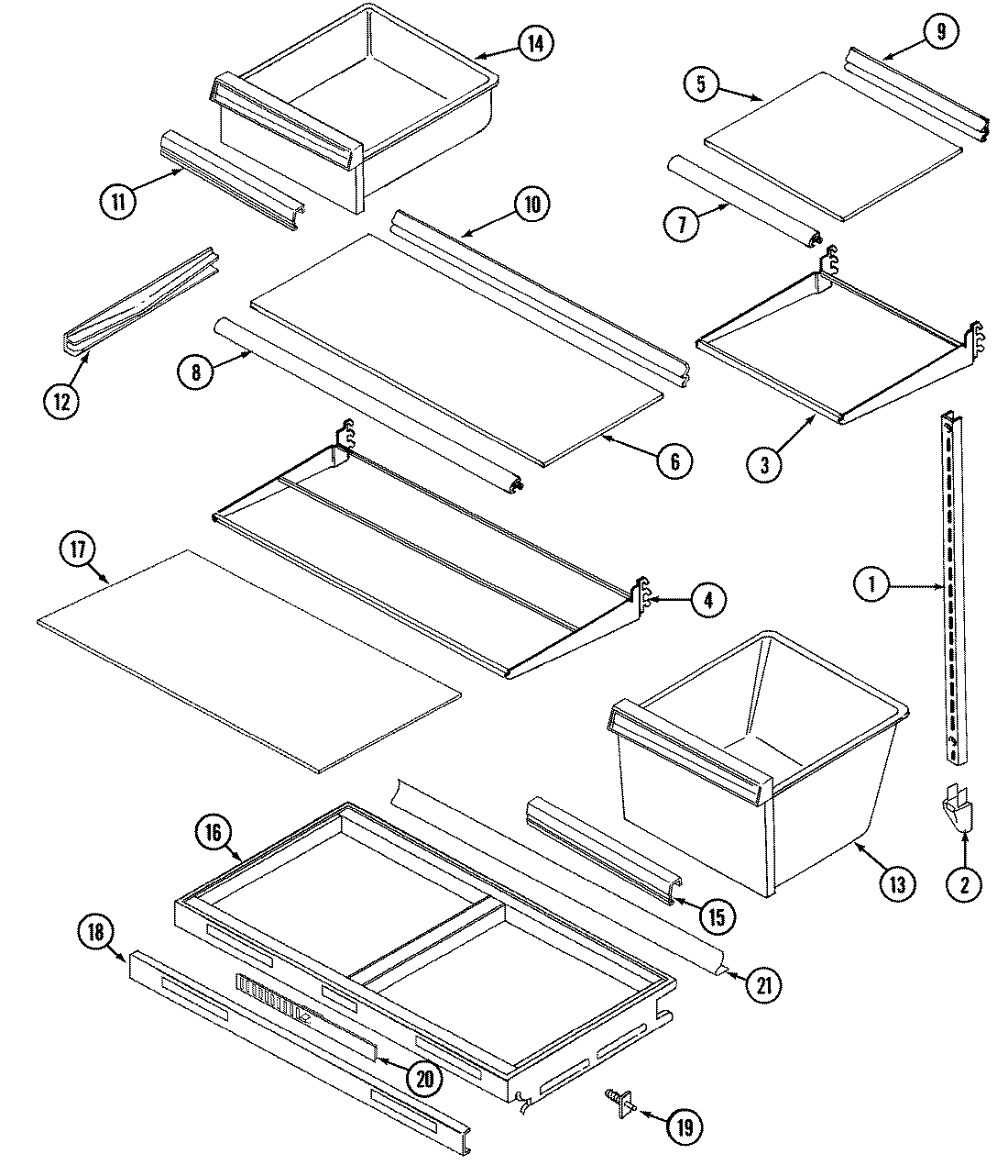05 - SHELVES & ACCESSORIES