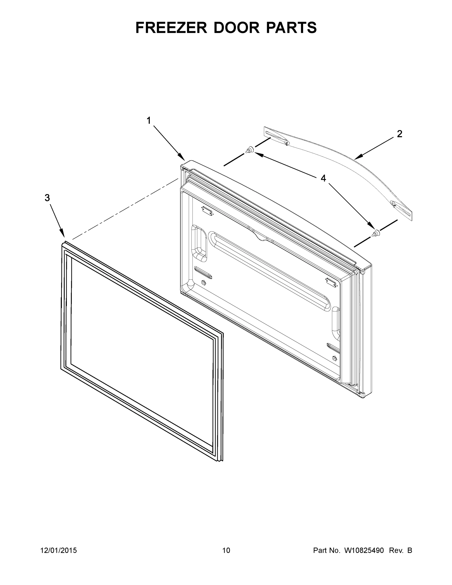 06 - FREEZER DOOR PARTS