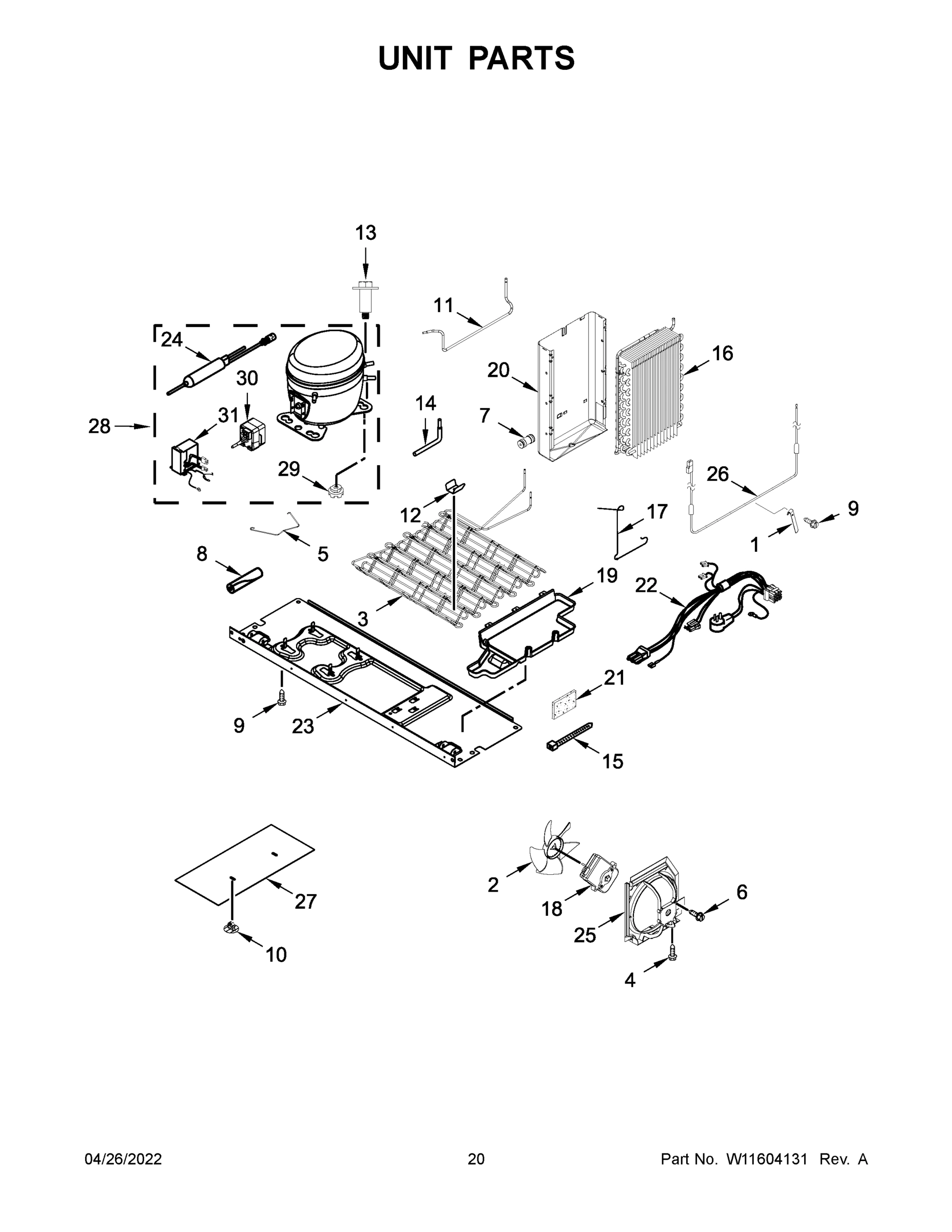 11 - UNIT PARTS