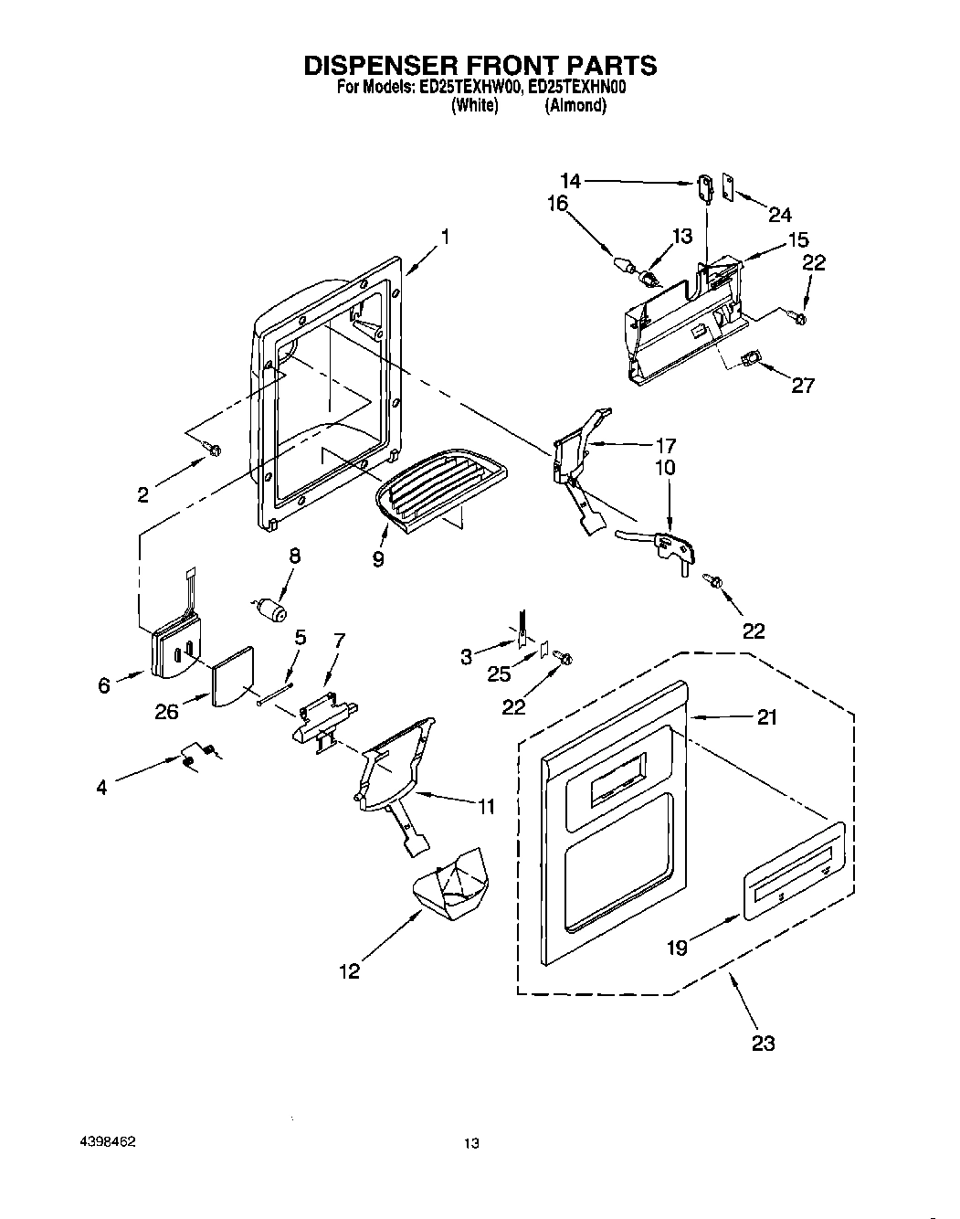 08 - DISPENSER FRONT