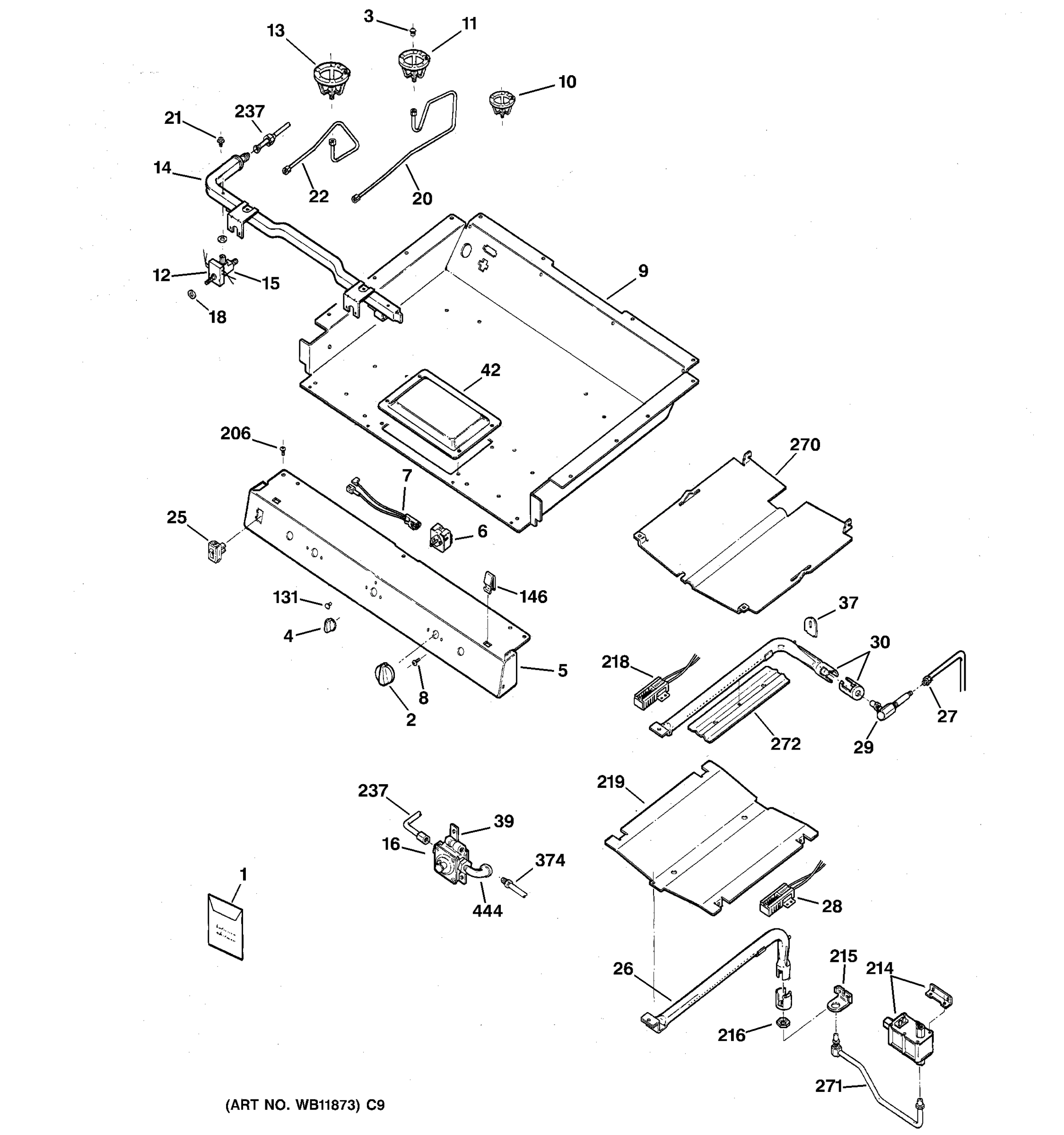 GAS & BURNER PARTS