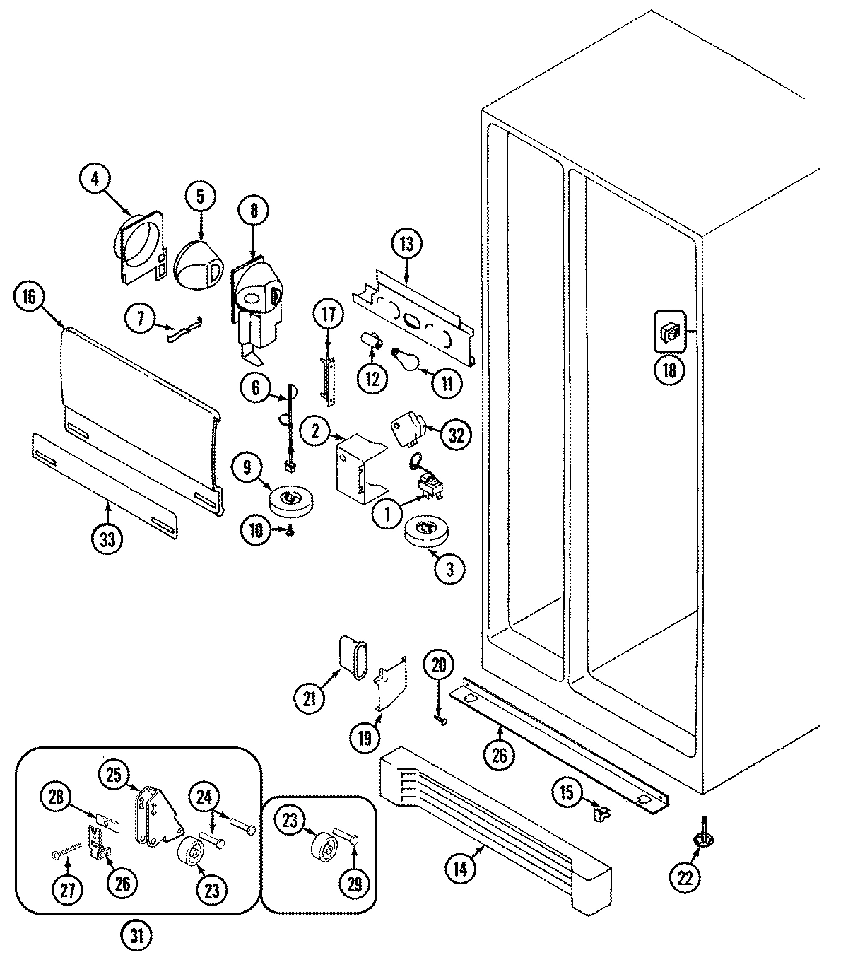 04 - FRESH FOOD COMPARTMENT