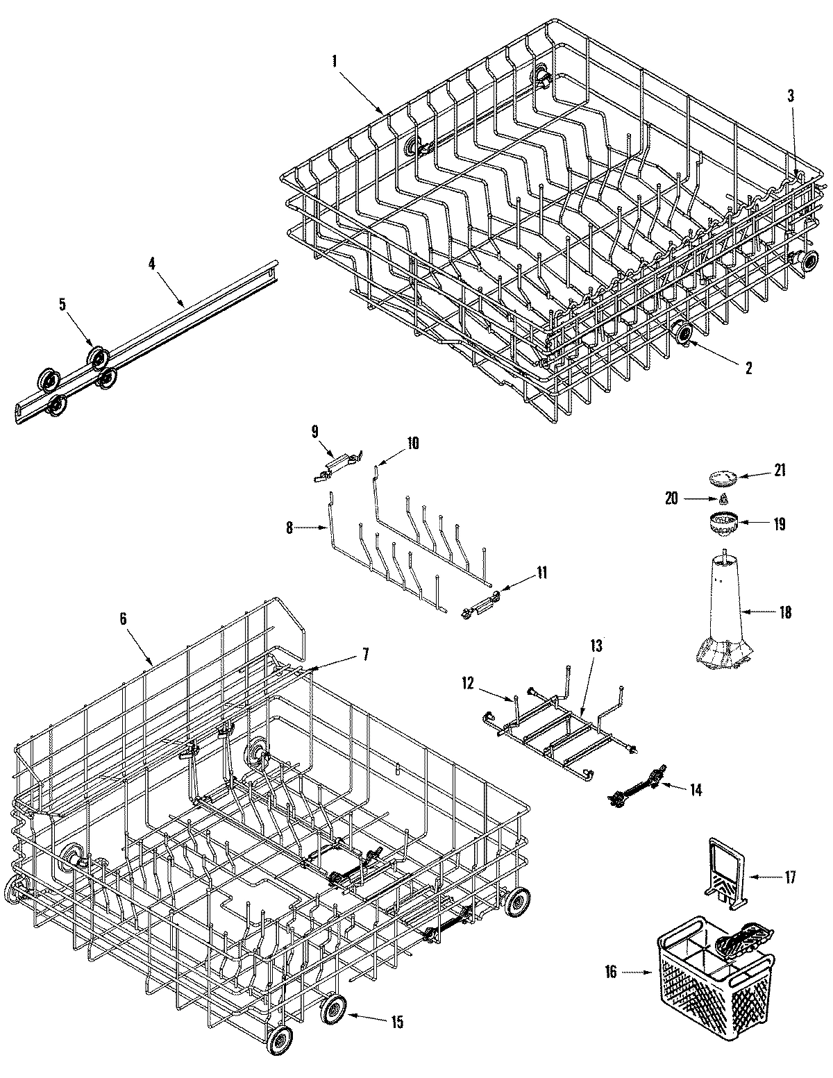 05 - TRACK & RACK ASSEMBLY