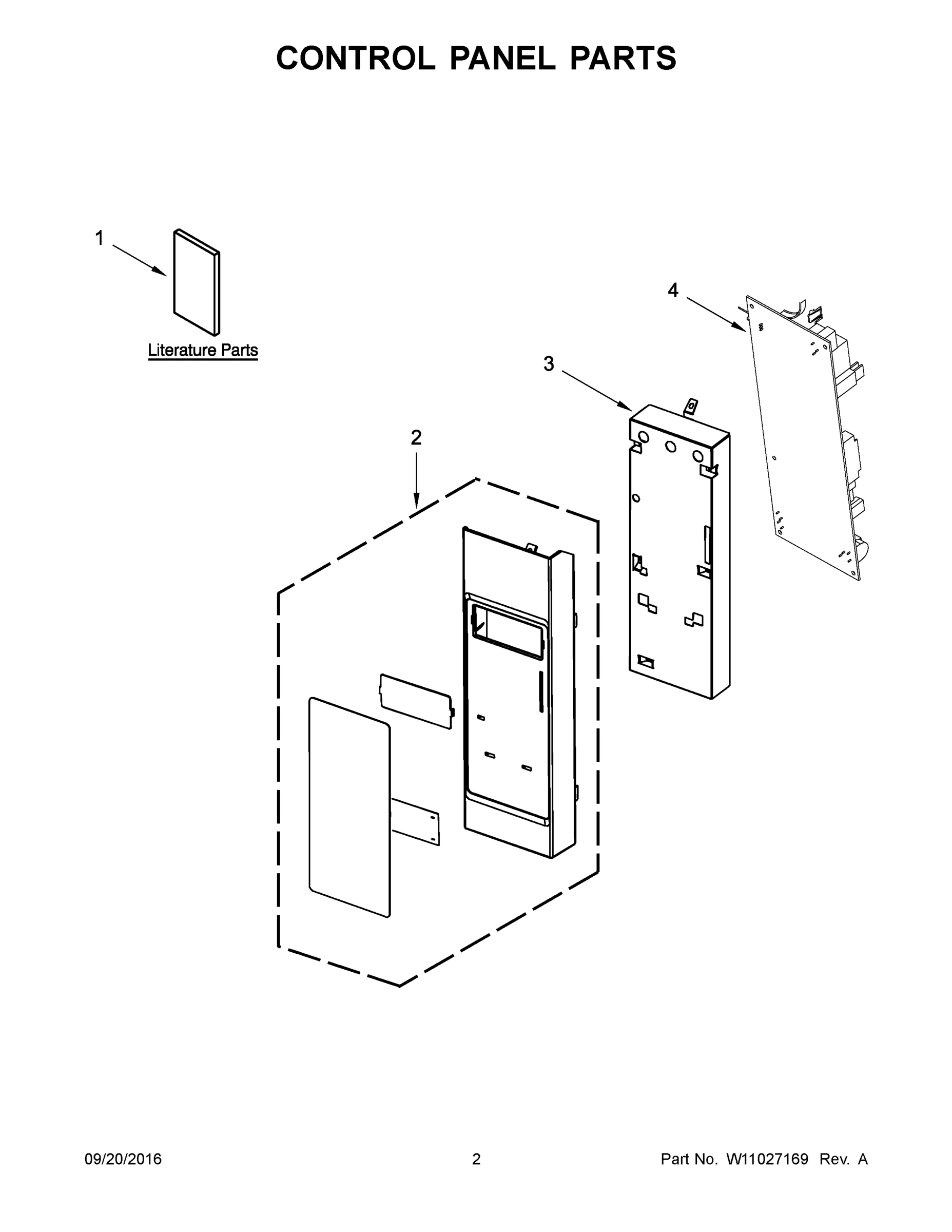 02 - CONTROL PANEL PARTS
