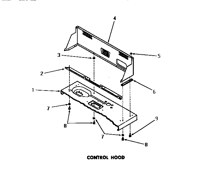 13 - CONTROL HOOD