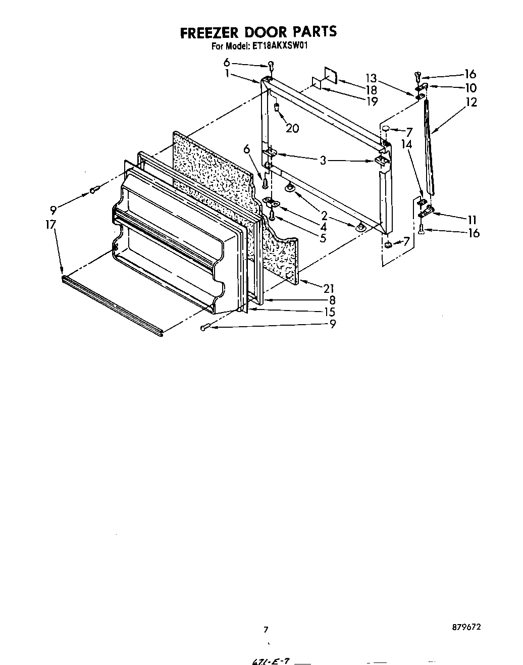 06 - FREEZER DOOR