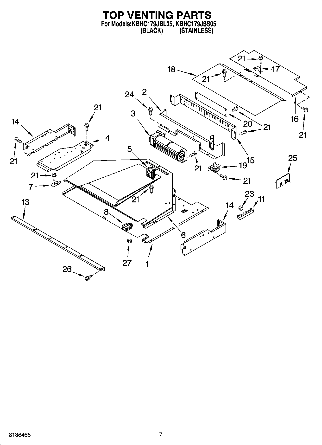 05 - TOP VENTING PARTS