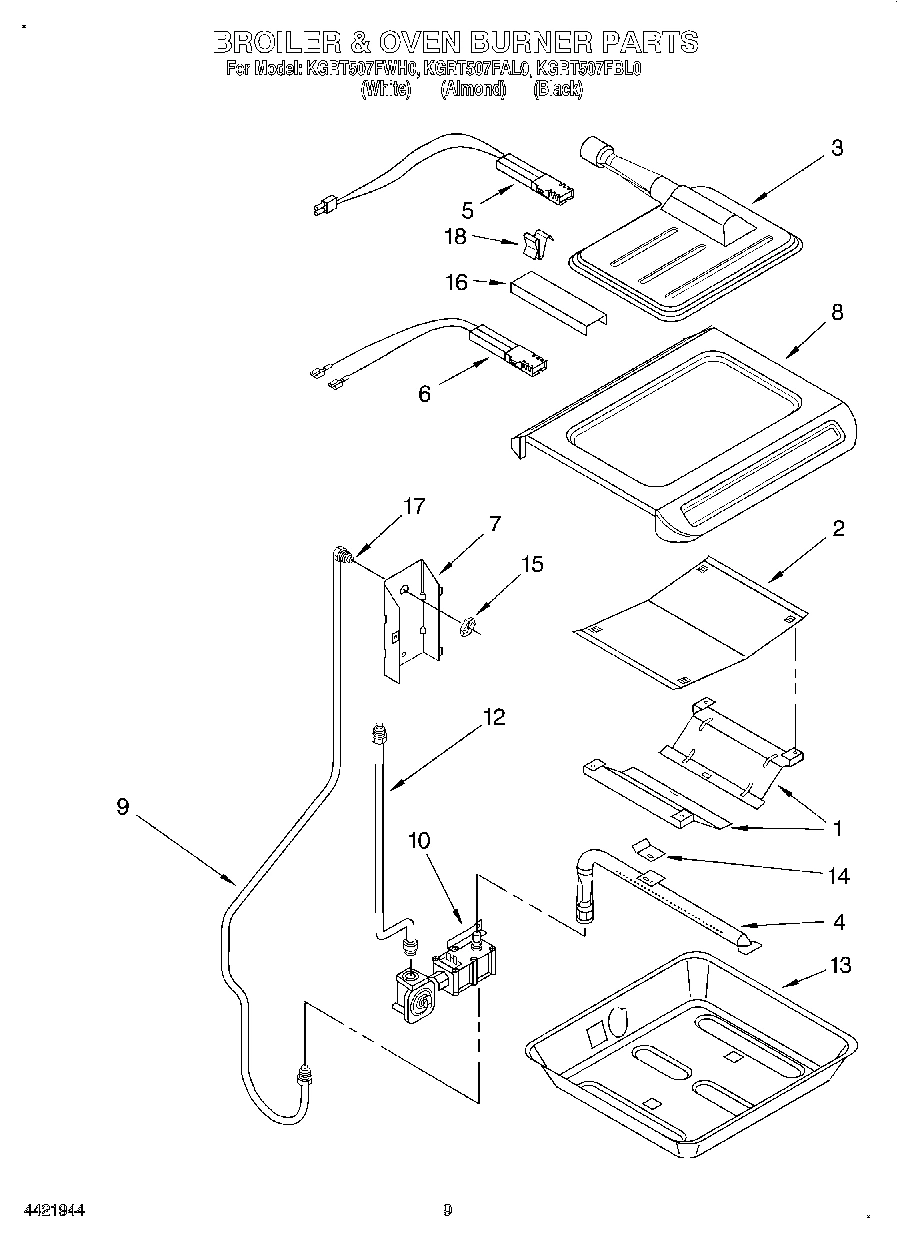 06 - BROILER AND OVEN BURNER