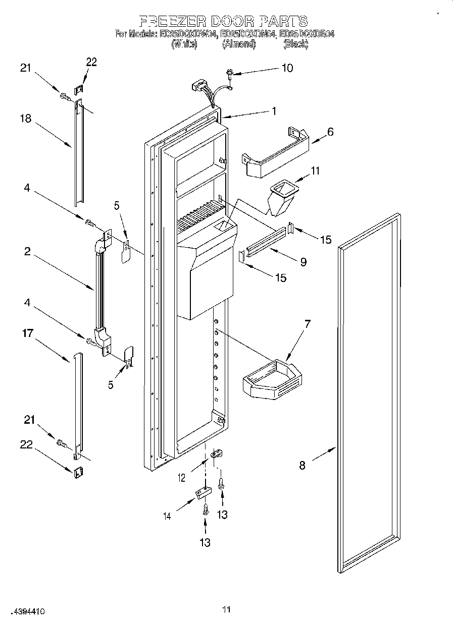 07 - FREEZER DOOR