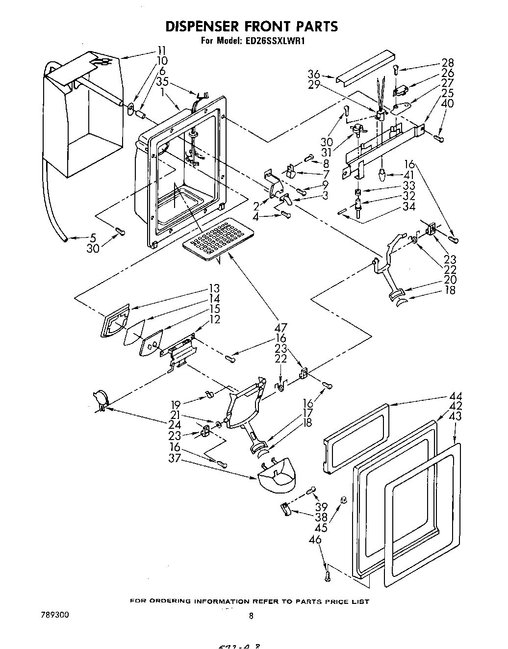 05 - DISPENSER FRONT