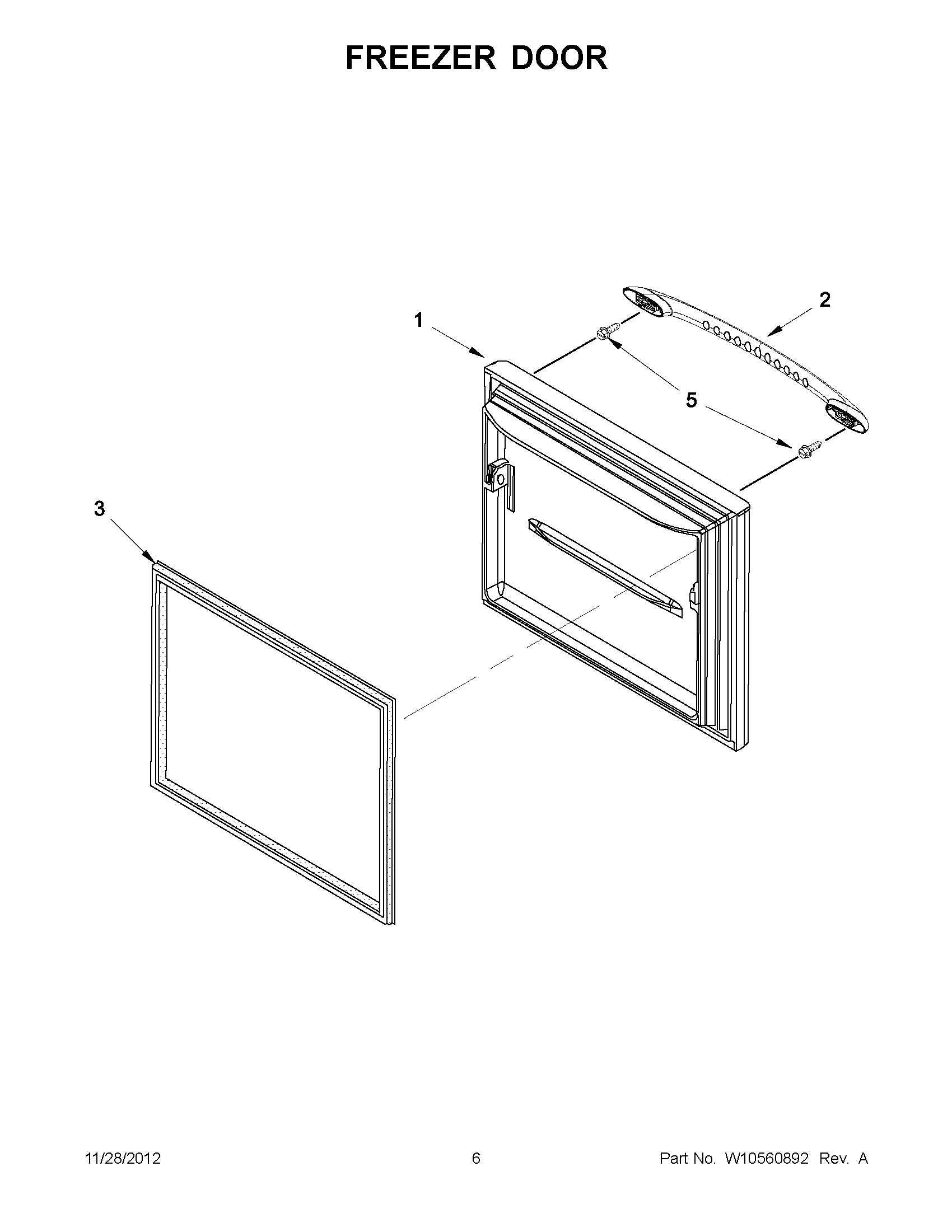 03 - FREEZER DOOR