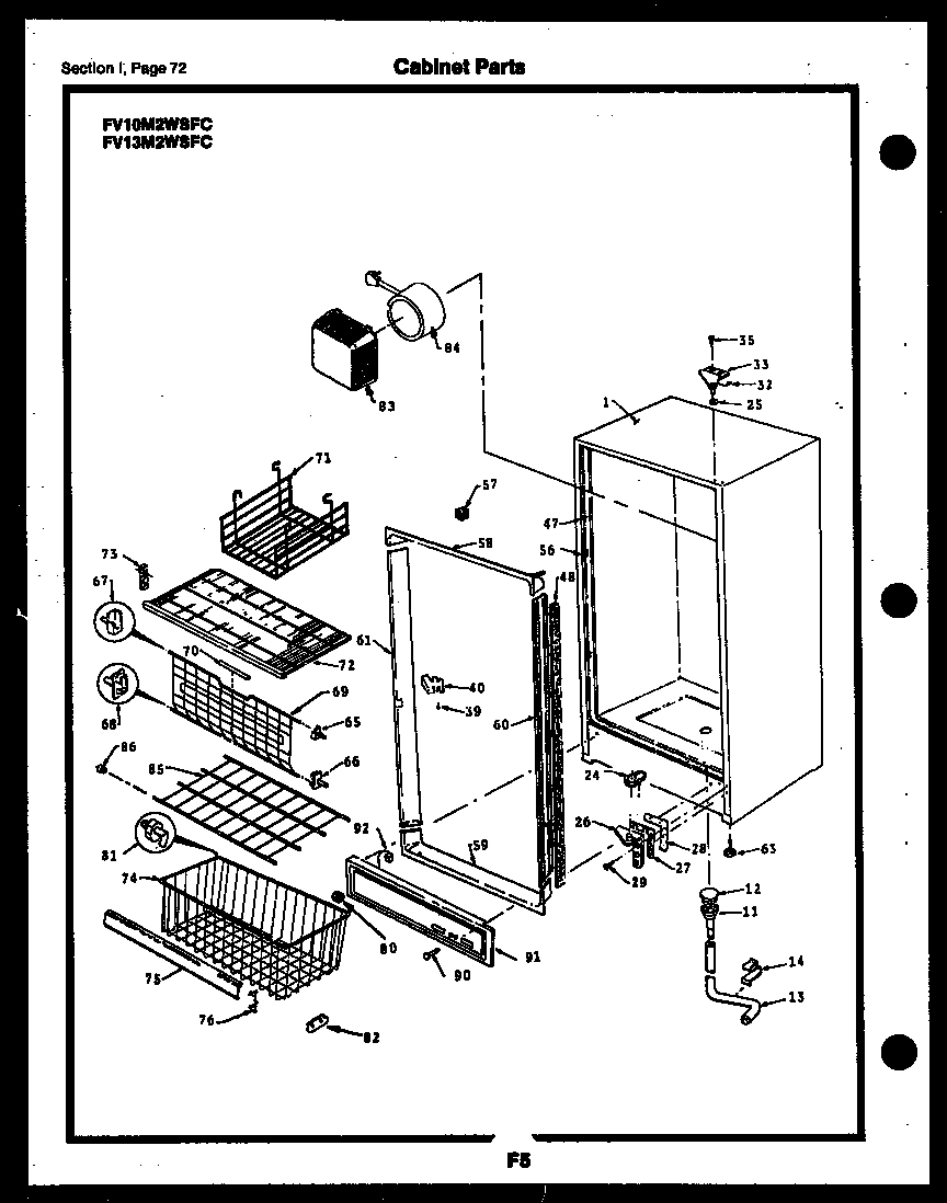 26 - CABINET PARTS