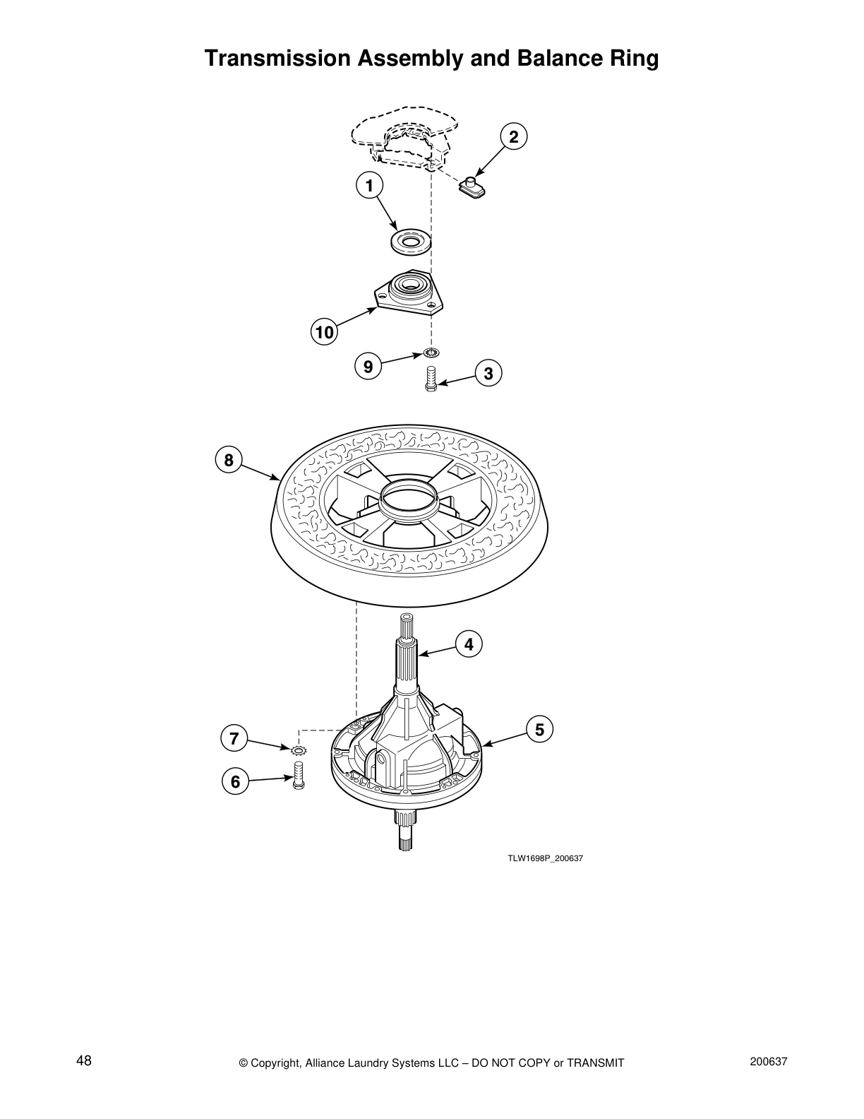 Transmission Assembly and Balance Ring