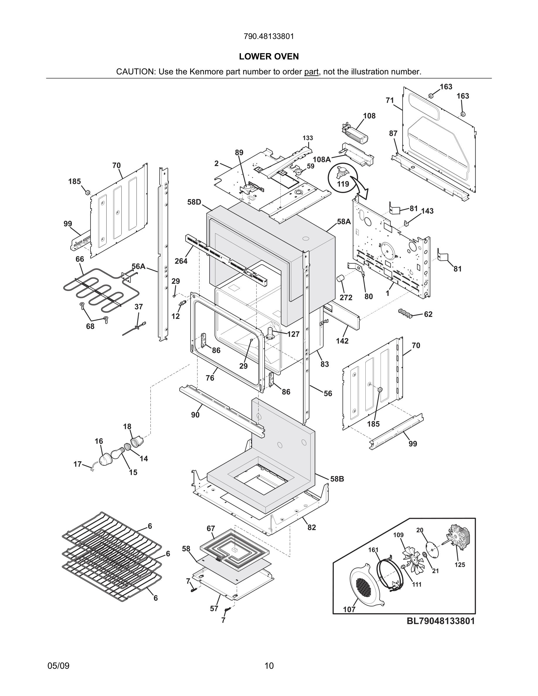 11 - LOWER OVEN
