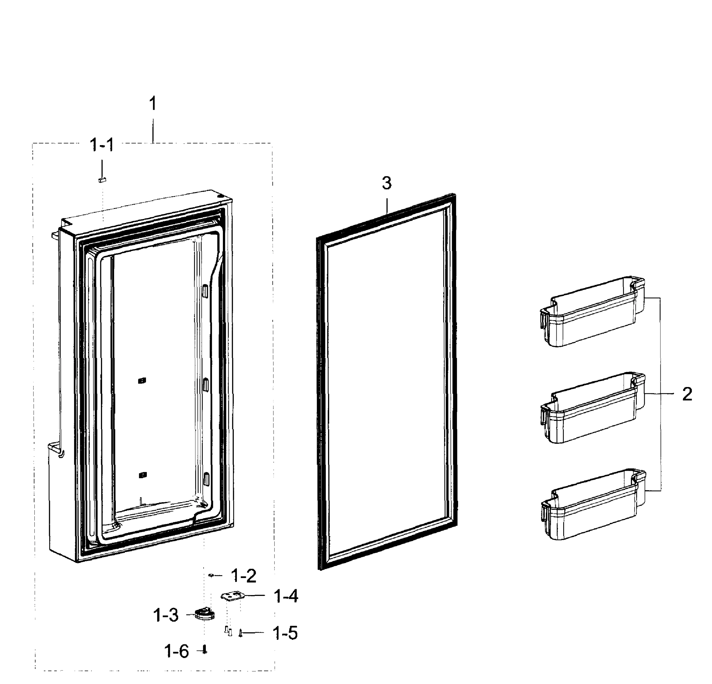 Freezer Door L
