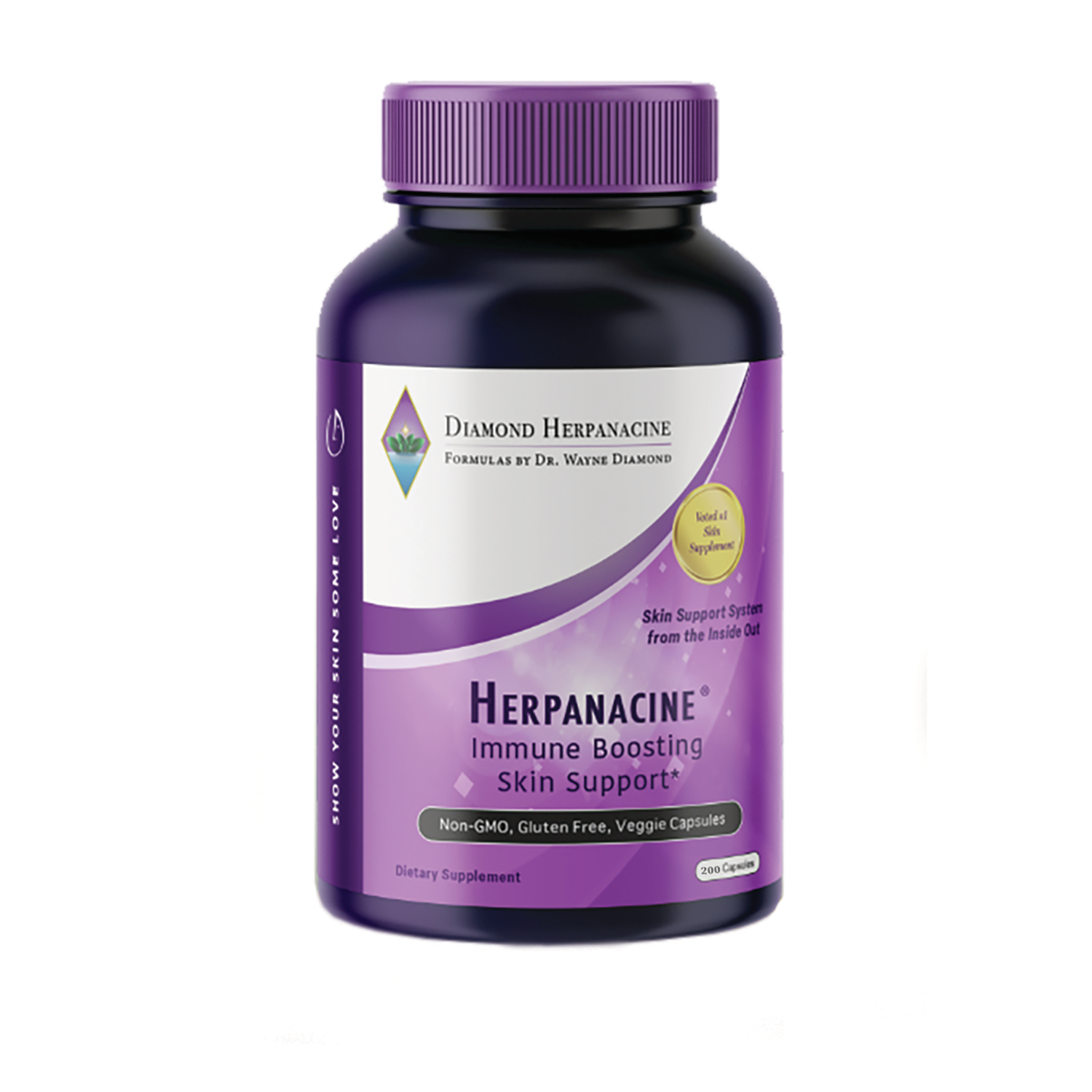 Diamond-Herpanacine Herpanacine Vitamin | 200 Veg Caps