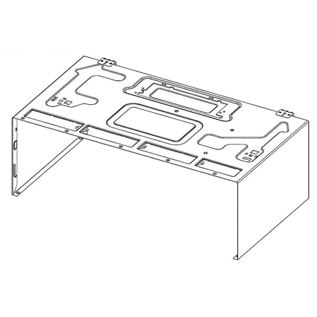 W11446923 Whirlpool Microwave Cabinet Wrapper