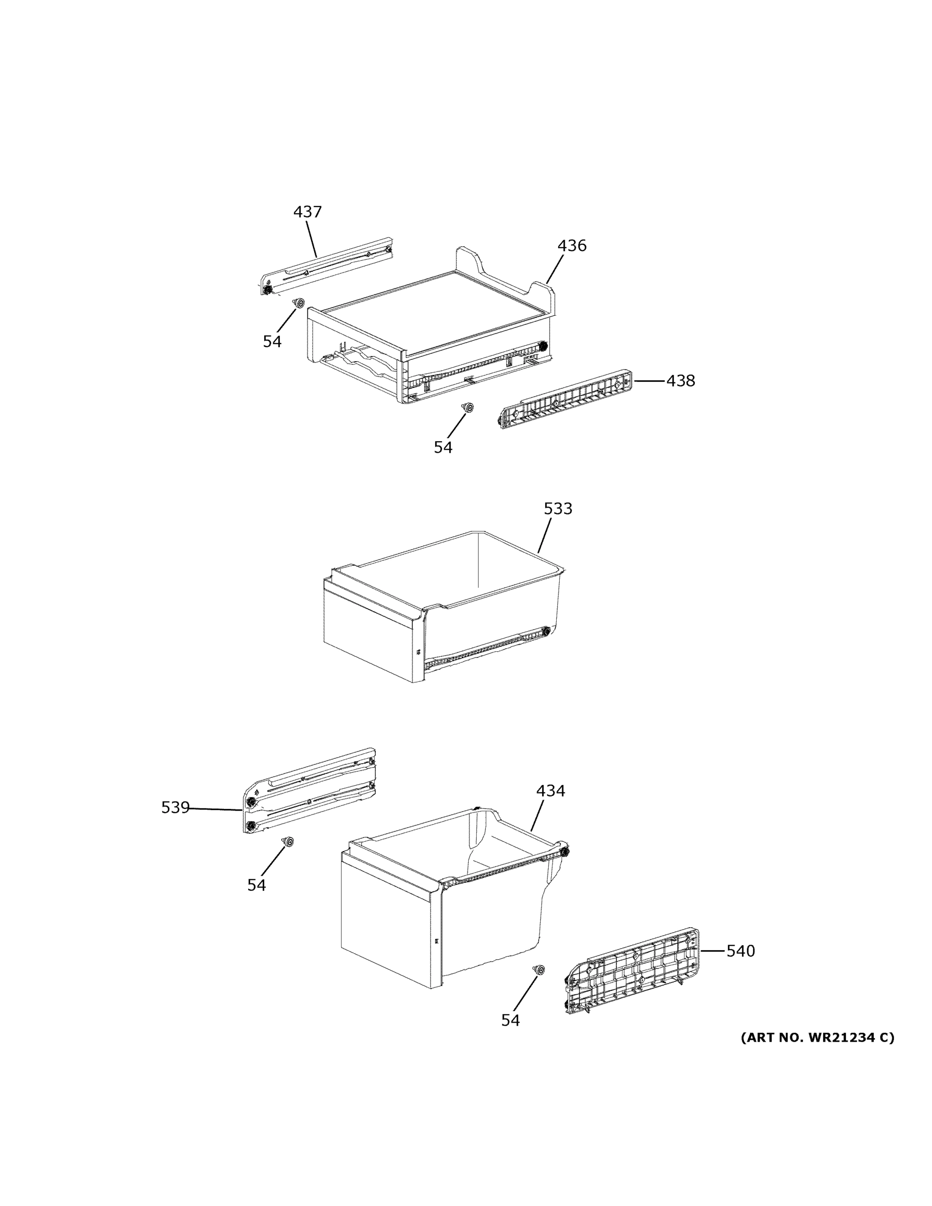 CONVERTIBLE SHELVES
