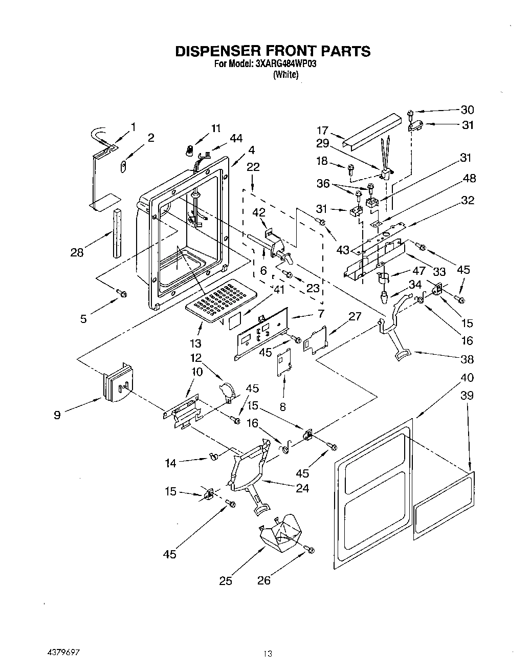 09 - DISPENSER FRONT