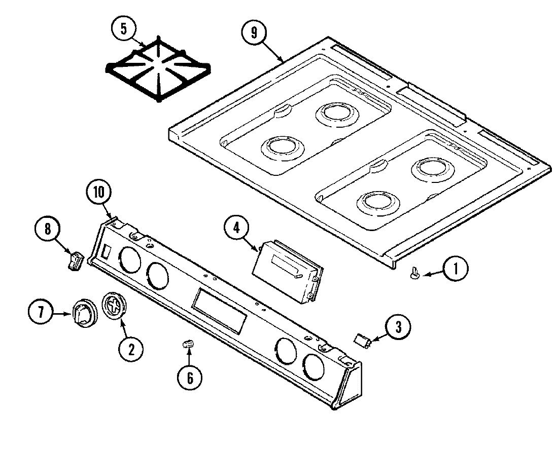 10 - TOP ASSEMBLY