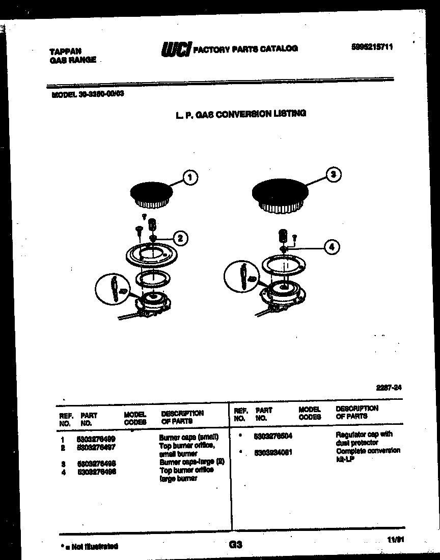 08 - BURNER PARTS
