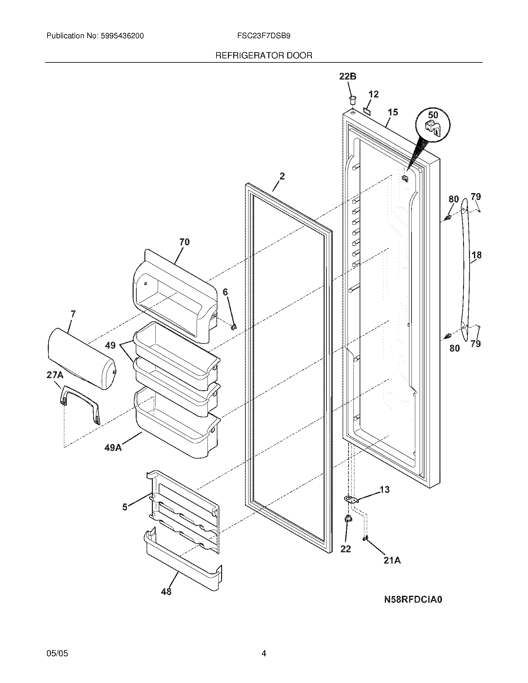 05 - REFRIGERATOR DOOR
