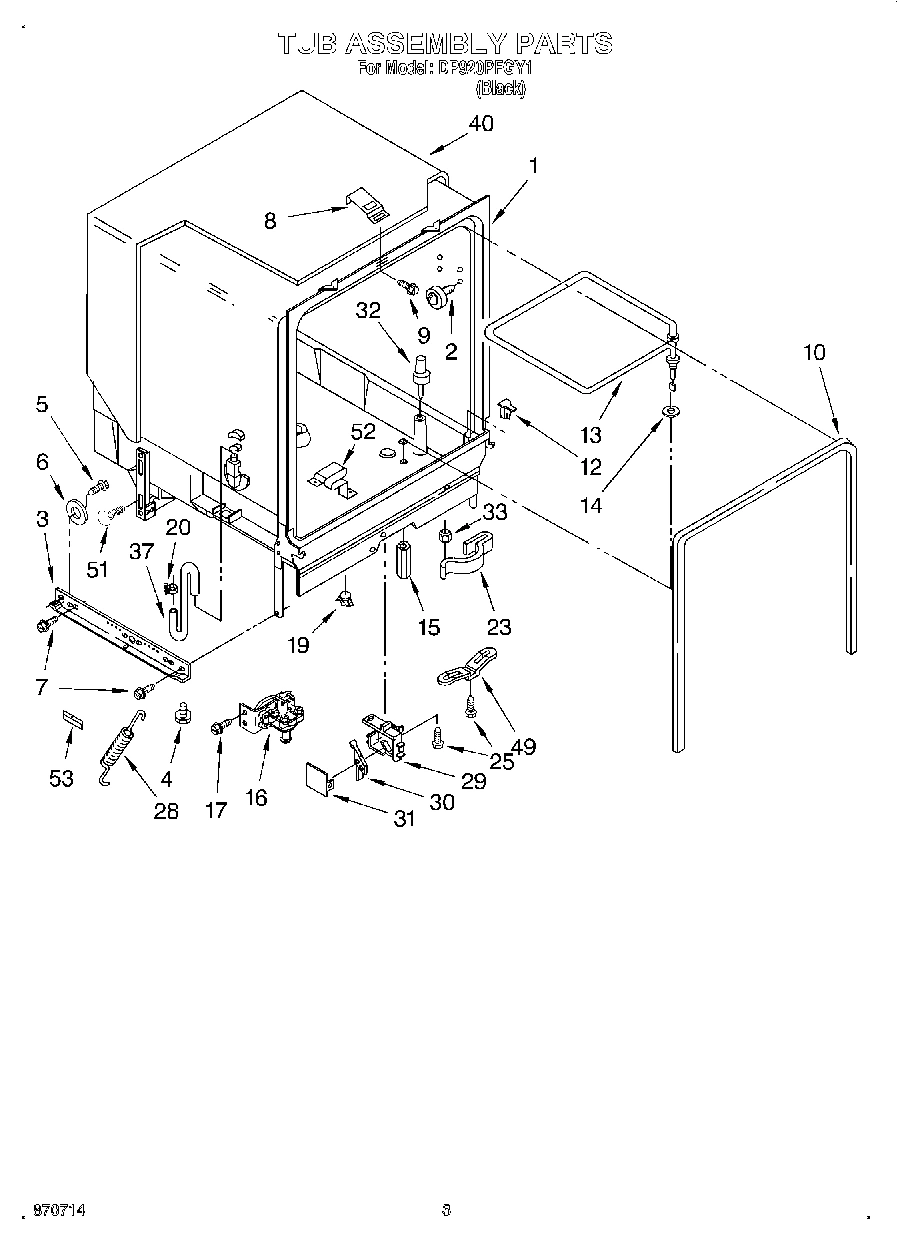 03 - TUB ASSEMBLY
