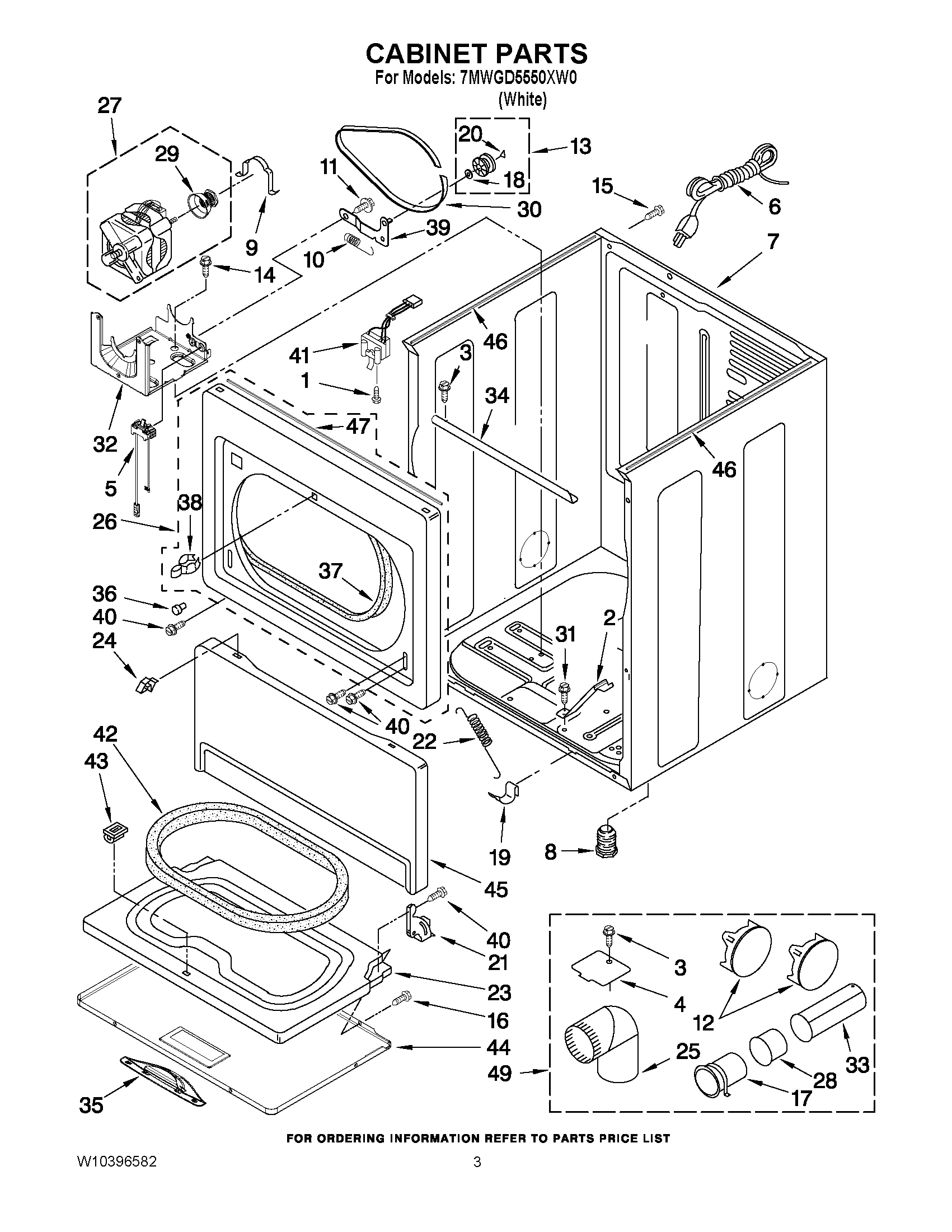 02 - CABINET PARTS