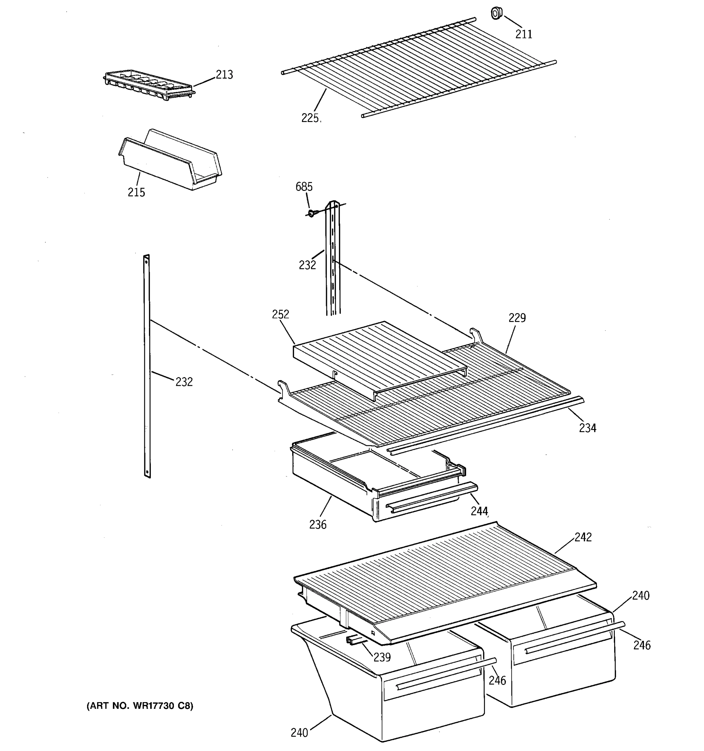 SHELF PARTS