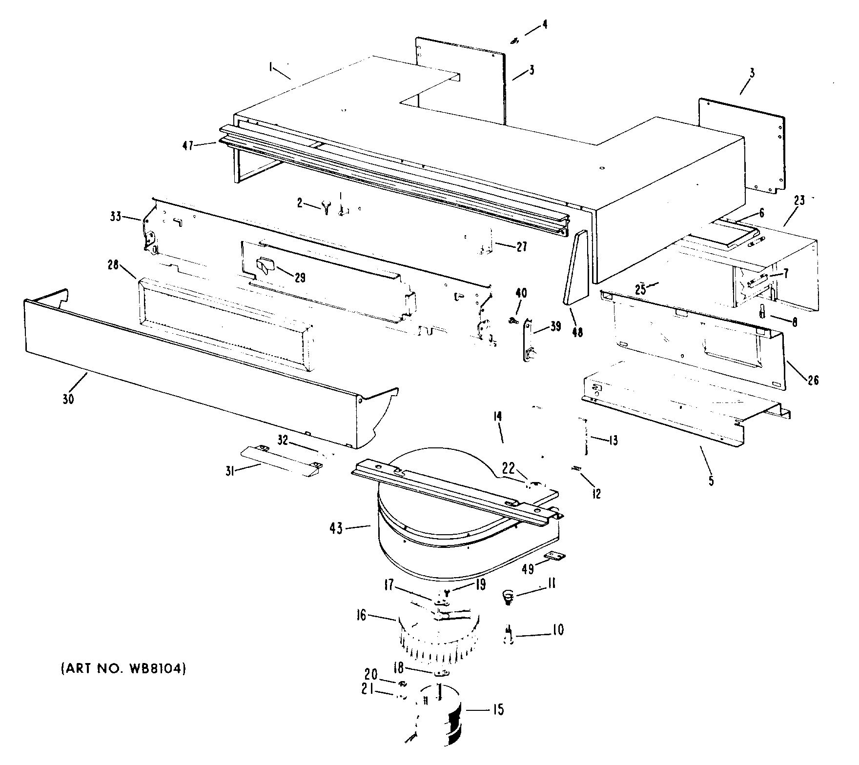 BLOWER PARTS ONLY