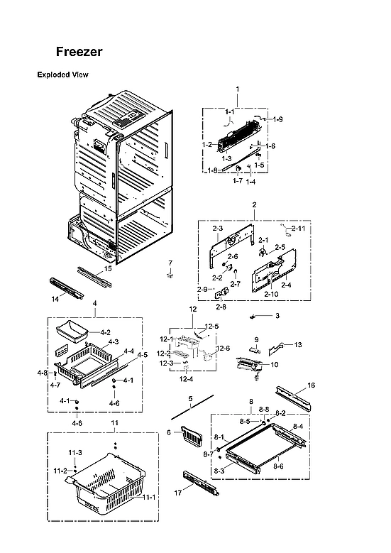 FREEZER PARTS