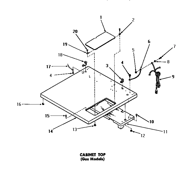 07 - CABINET TOP
