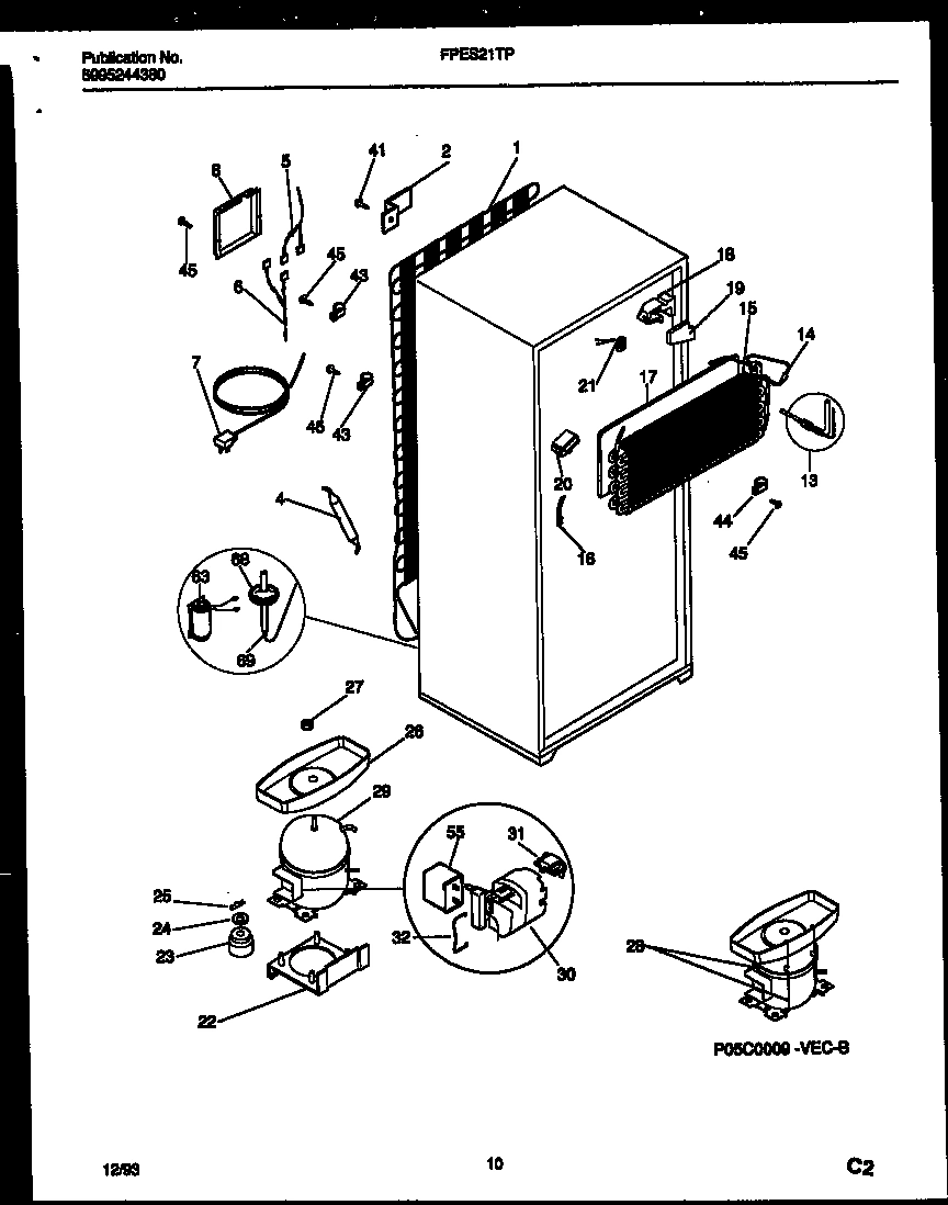 06 - SYSTEM AND AUTOMATIC DEFROST PARTS
