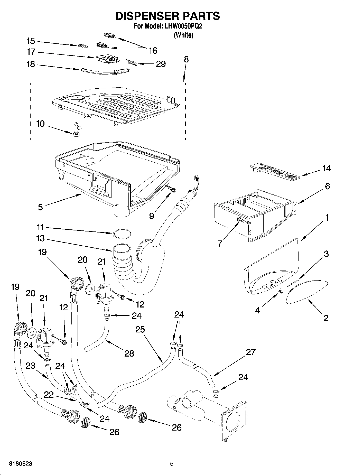 04 - DISPENSER PARTS