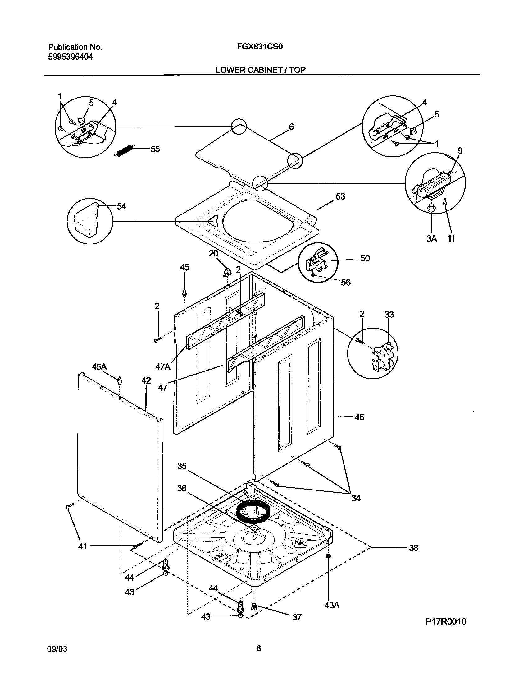09 - LOWER CABINET/TOP