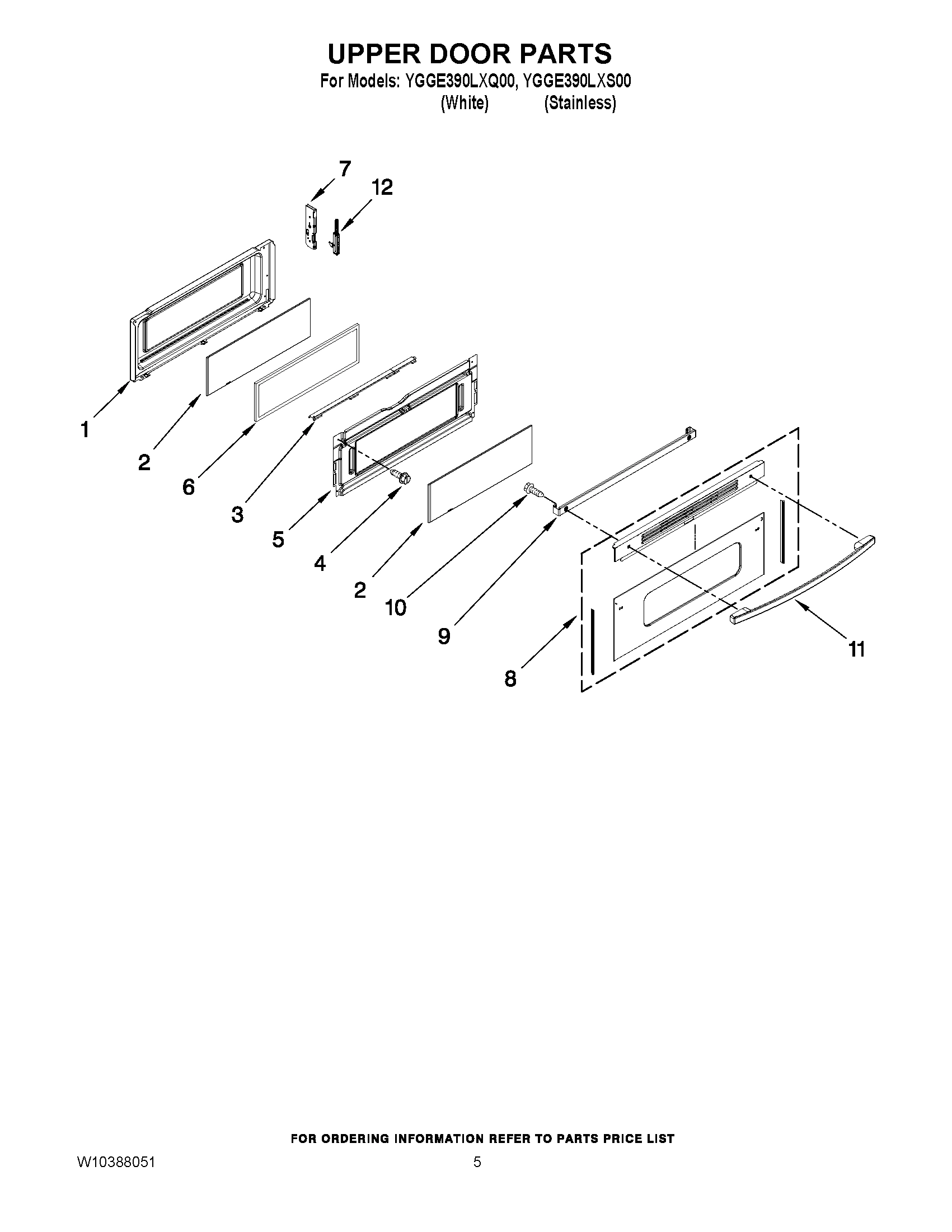 04 - UPPER DOOR PARTS