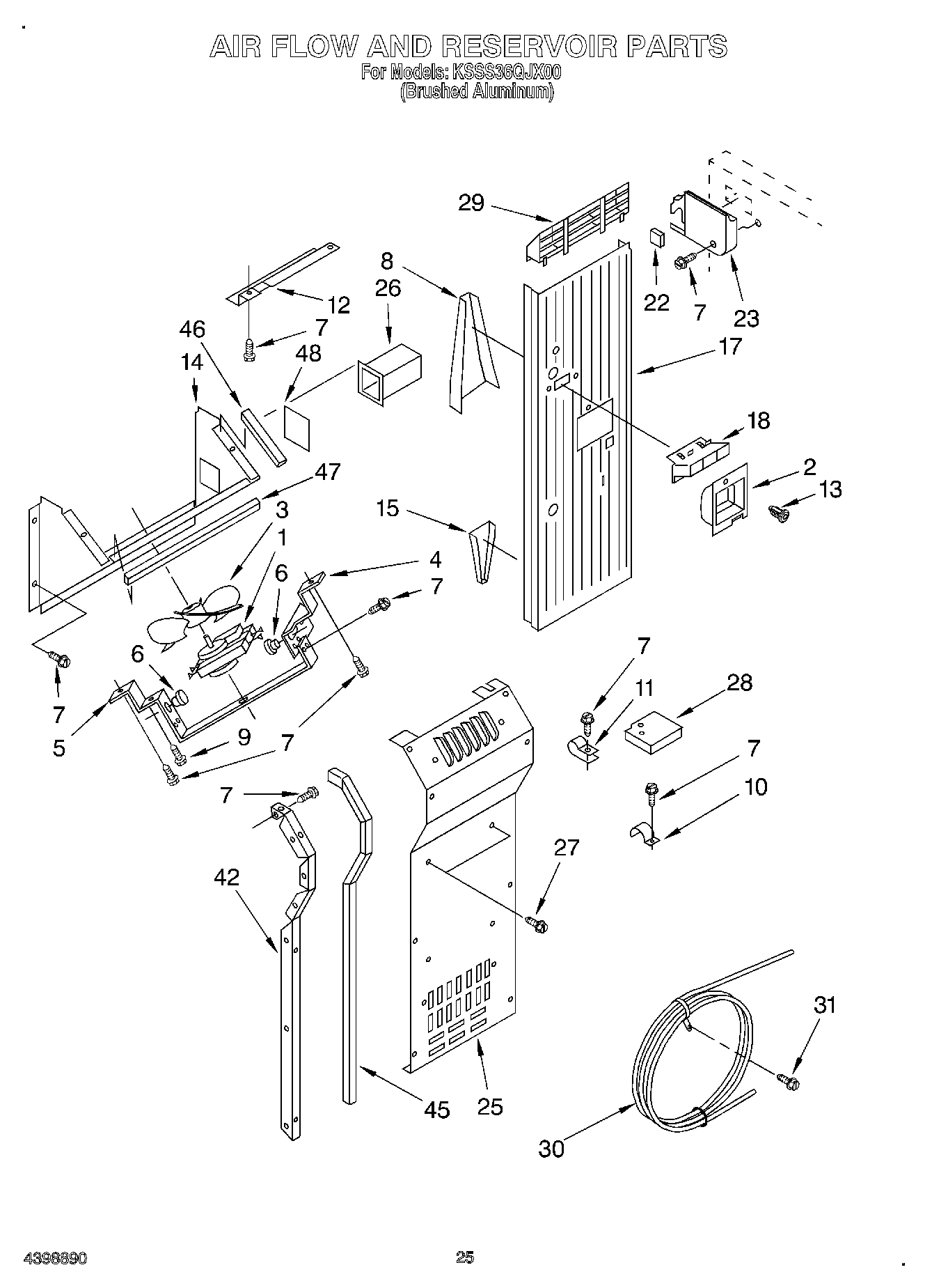 15 - AIR FLOW AND RESERVOIR