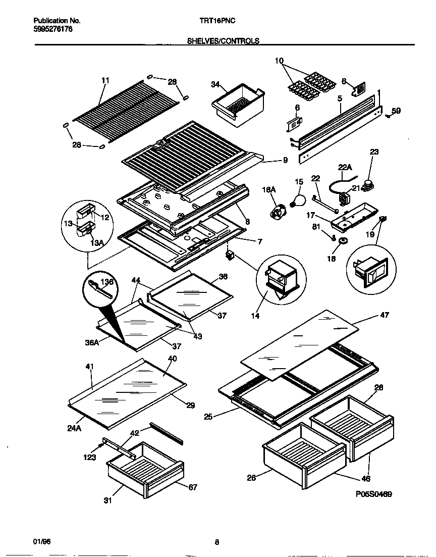 04 - SHELVES/CONTROLS