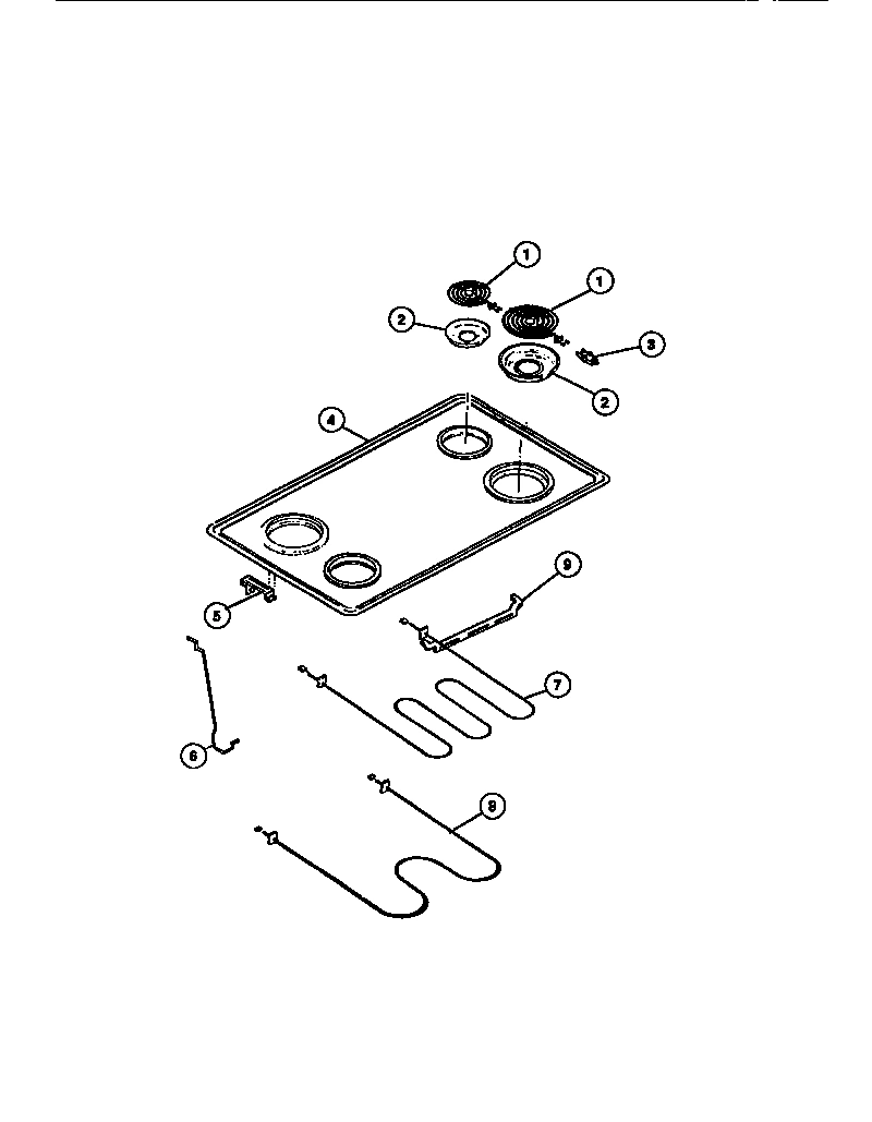 04 - COOK TOP, SURFACE UNITS, DRIP PANS