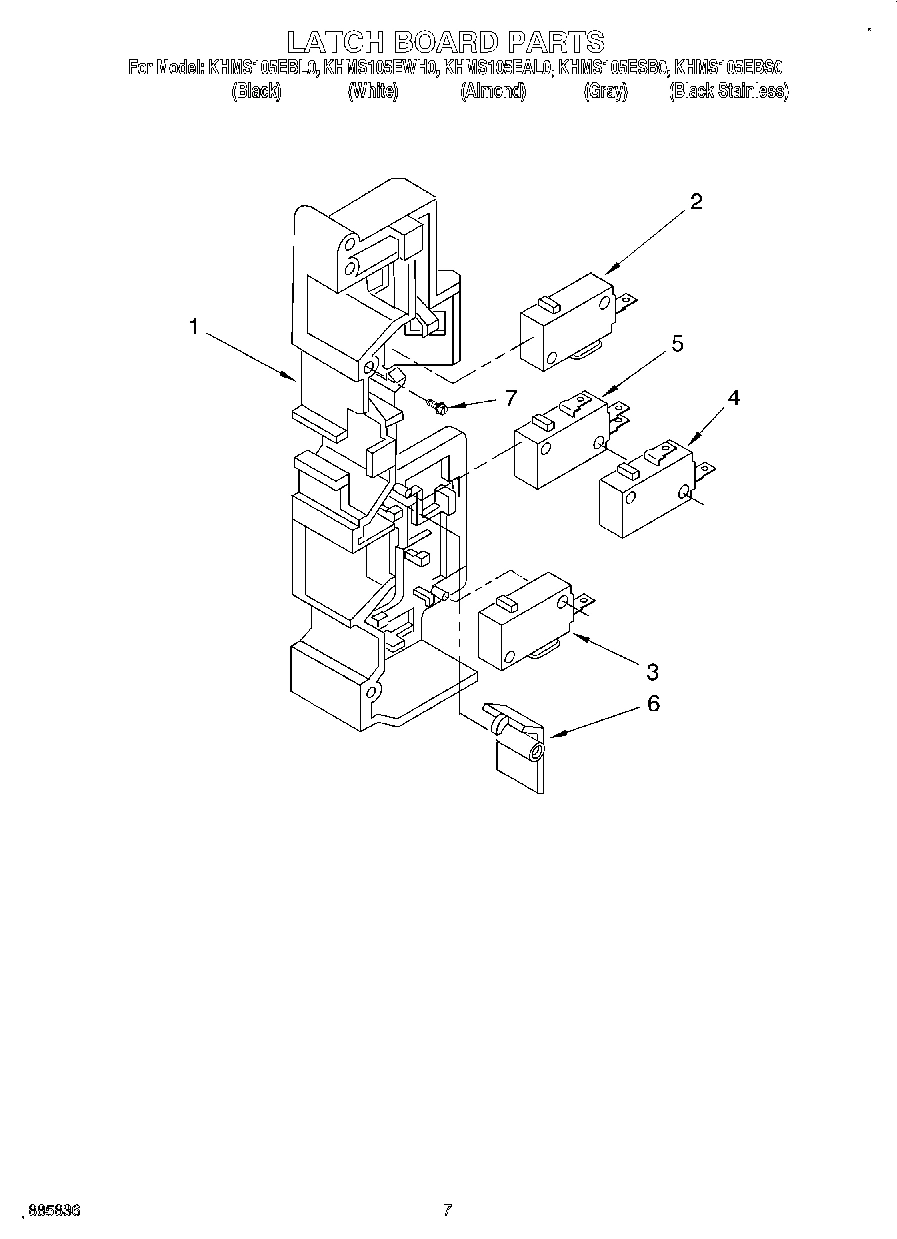 06 - LATCH BOARD