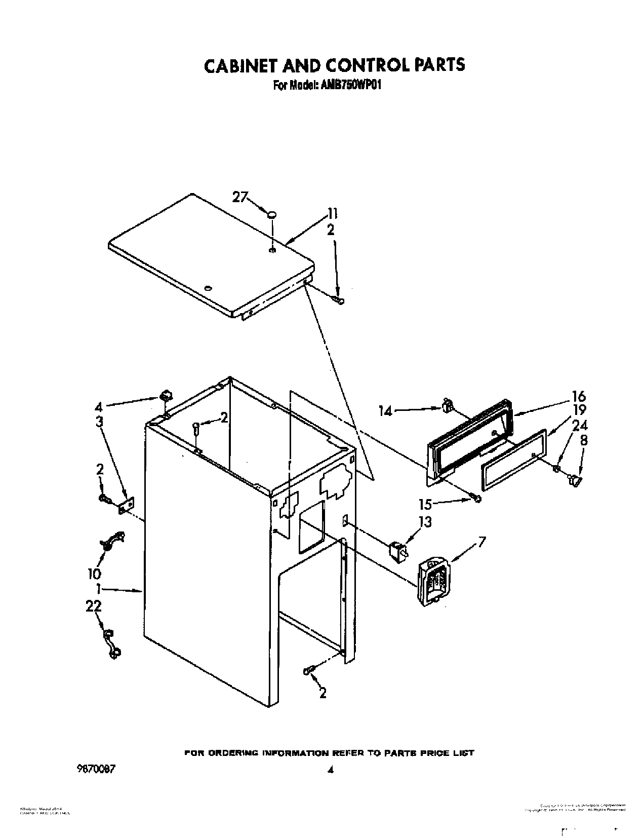 04 - CABINET AND CONTROL
