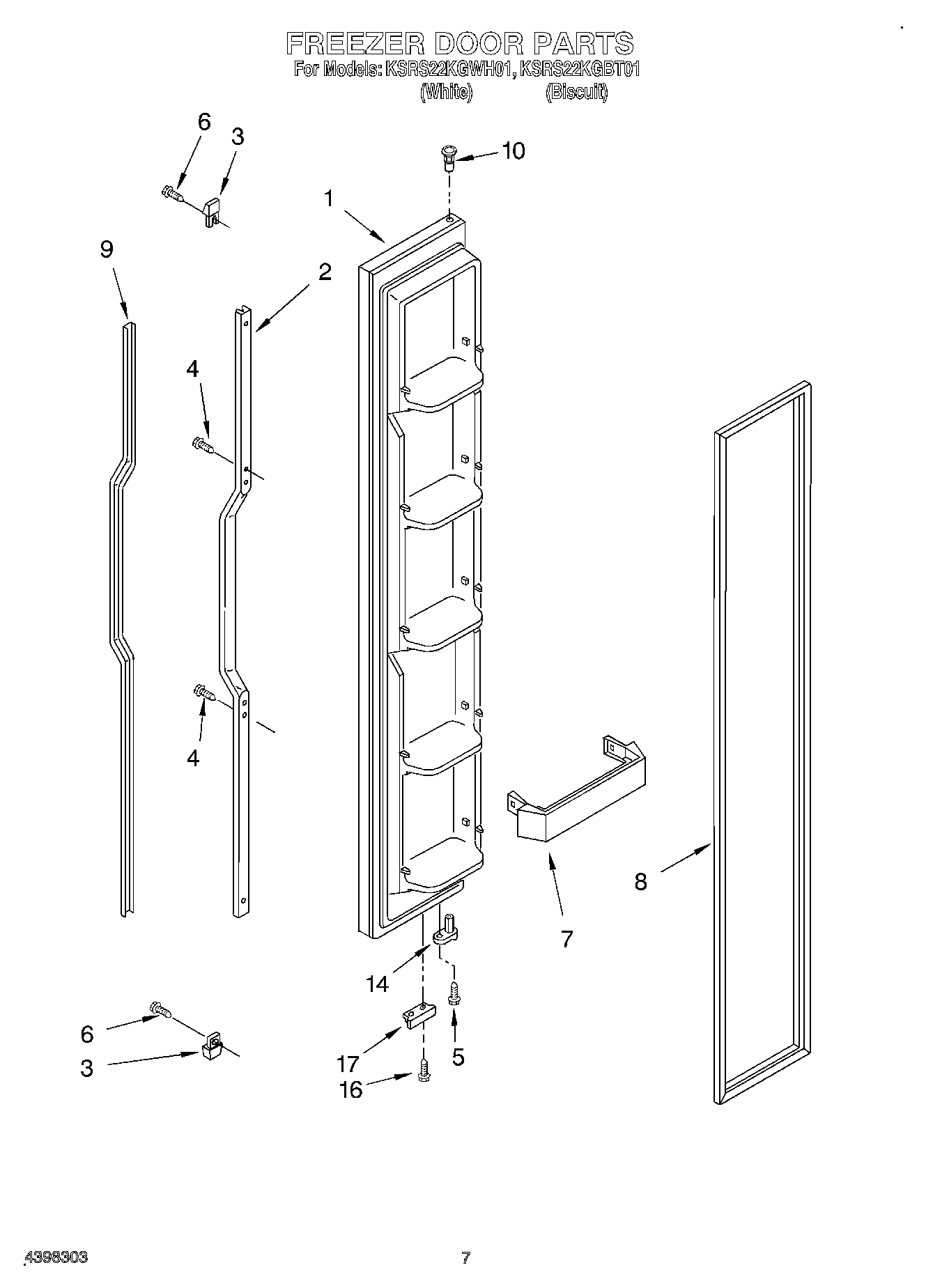 05 - FREEZER DOOR