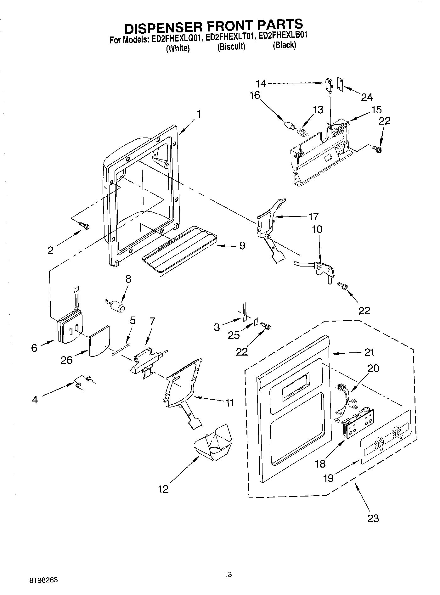 08 - DISPENSER FRONT