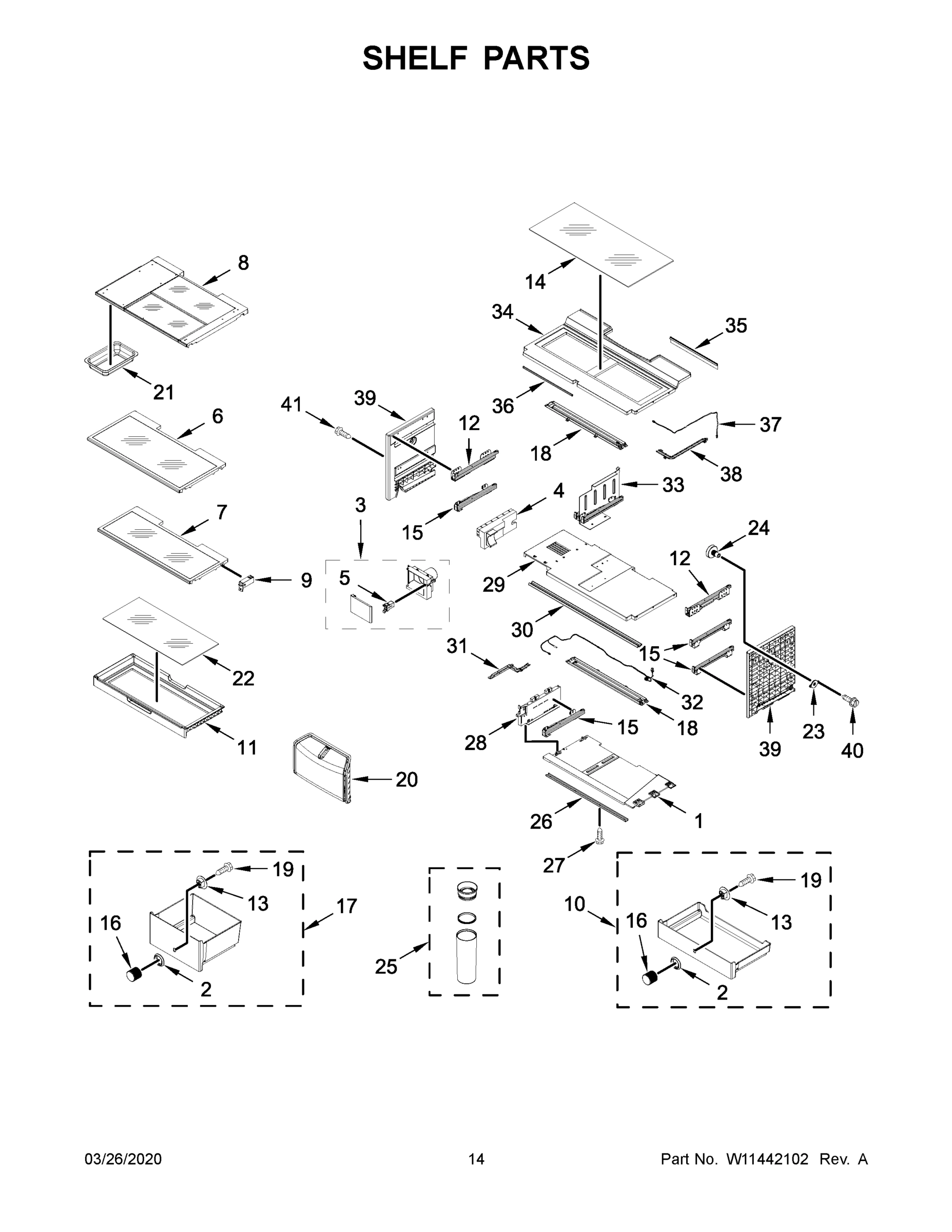 08 - SHELF PARTS