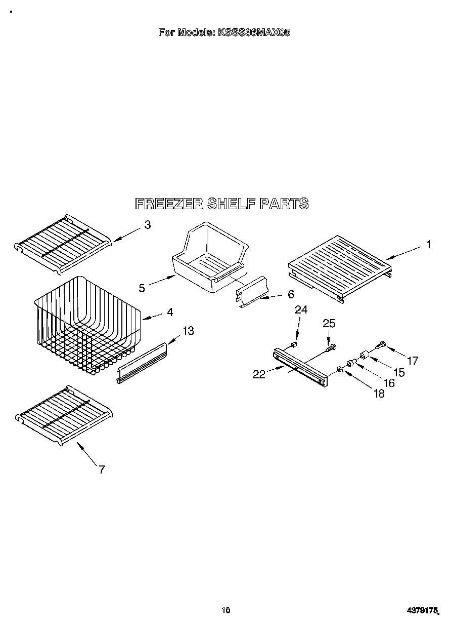 08 - FREEZER SHELF