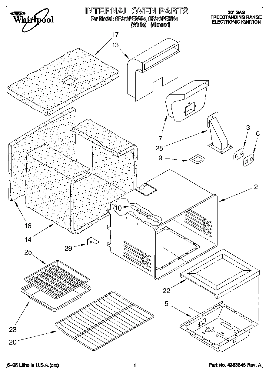 01 - INTERNAL OVEN