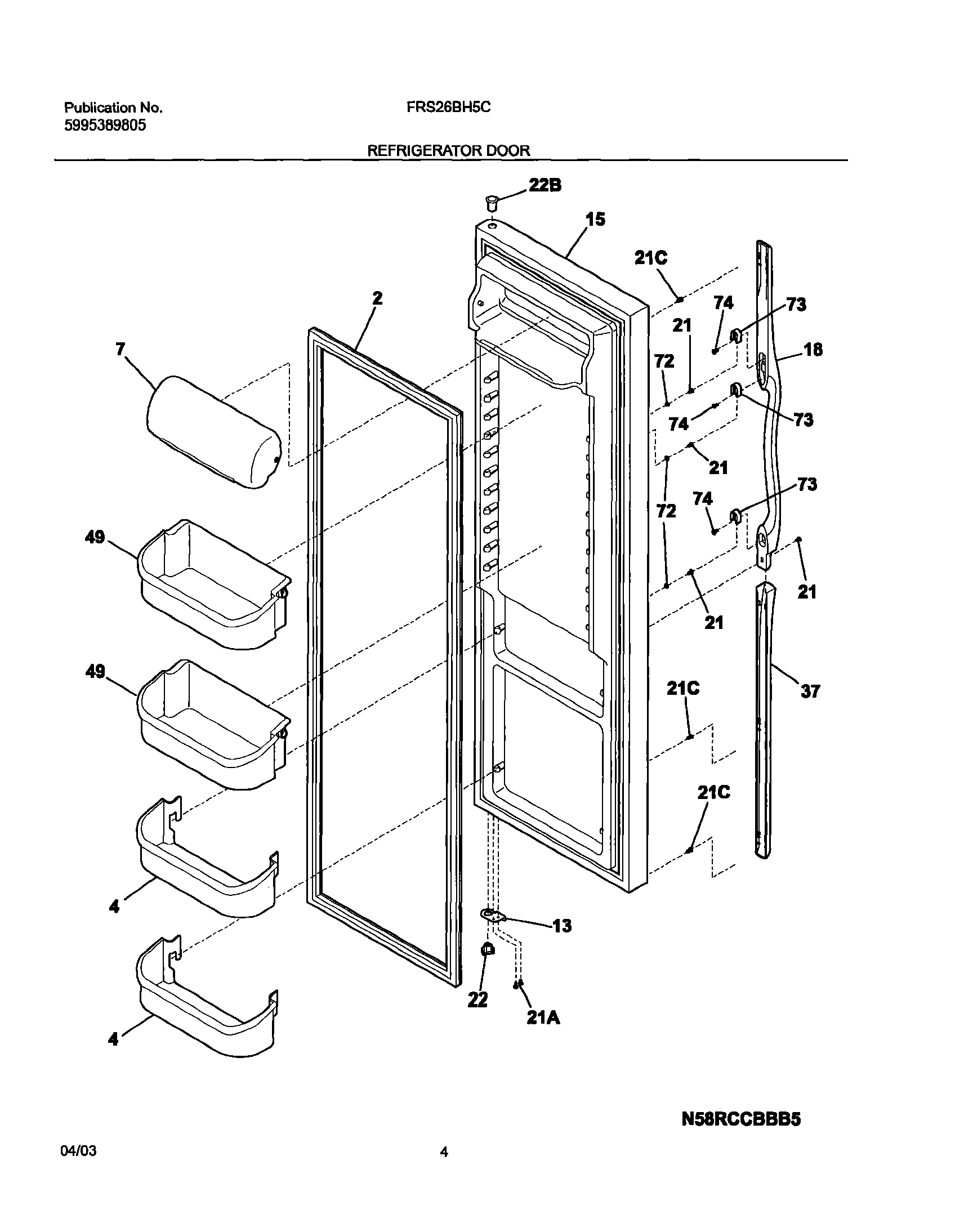 05 - REFRIGERATOR DOOR