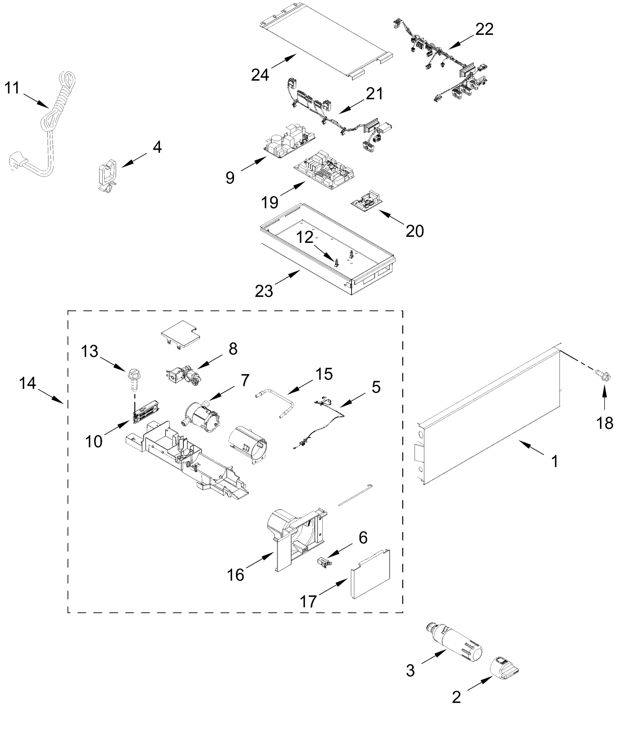 UPPER UNIT PARTS